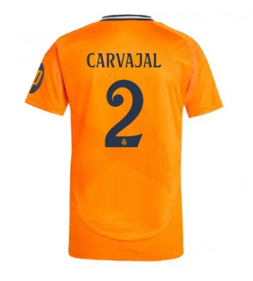 Real Madrid Daniel Carvajal #2 Udebanetrøje 2024-25 Kort ærmer